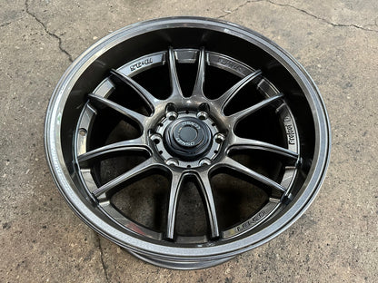 New 18X9.5 ET0 Lenso Project E Rim (4 wheel) Gloss Black 6X139.7