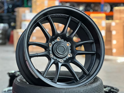 New 18X9.5 ET0 Lenso Project E Rim (4 wheel) Matt Black 6X139.7