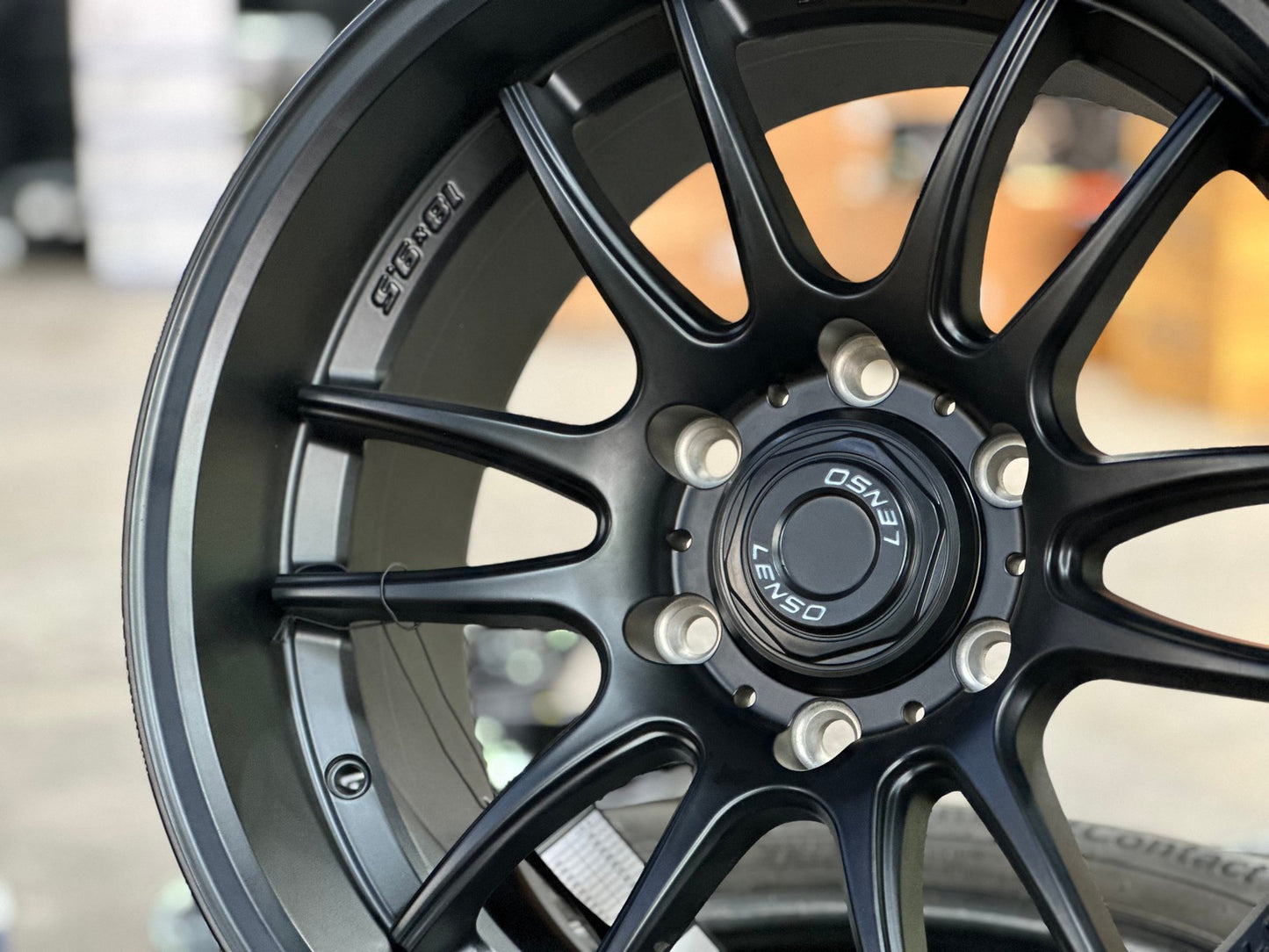 New 18X9.5 ET0 Lenso Project E Rim (4 wheel) Matt Black 6X139.7