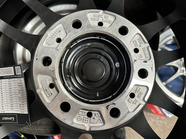 New 18X9.5 ET0 Lenso Project E Rim (4 wheel) Matt Black 6X139.7