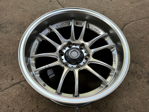 New 18X9.5 ET0 Lenso Project E Rim (4 wheel) Gloss Black 6X139.7