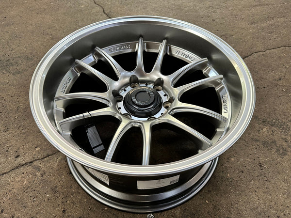 New 18X9.5 ET0 Lenso Project E Rim (4 wheel) Gloss Black 6X139.7