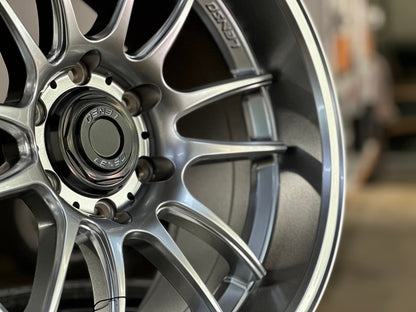 New 18X9.5 ET0 Lenso Project E Rim (4 wheel) Gloss Black 6X139.7