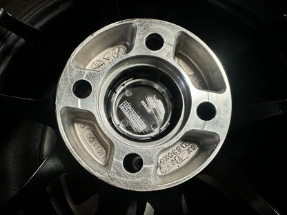 New 16X7 ET43 Enkei PF01 Rim (4 wheel) Matt Black 4X100