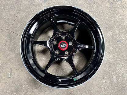 New 18X8.5 ET35 Enkei PF06 Rim (4 wheel) Matt Black 5X114.3