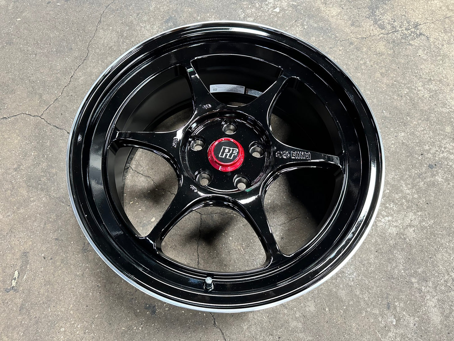 New 18X8.5 ET35 Enkei PF06 Rim (4 wheel) Matt Black 5X114.3