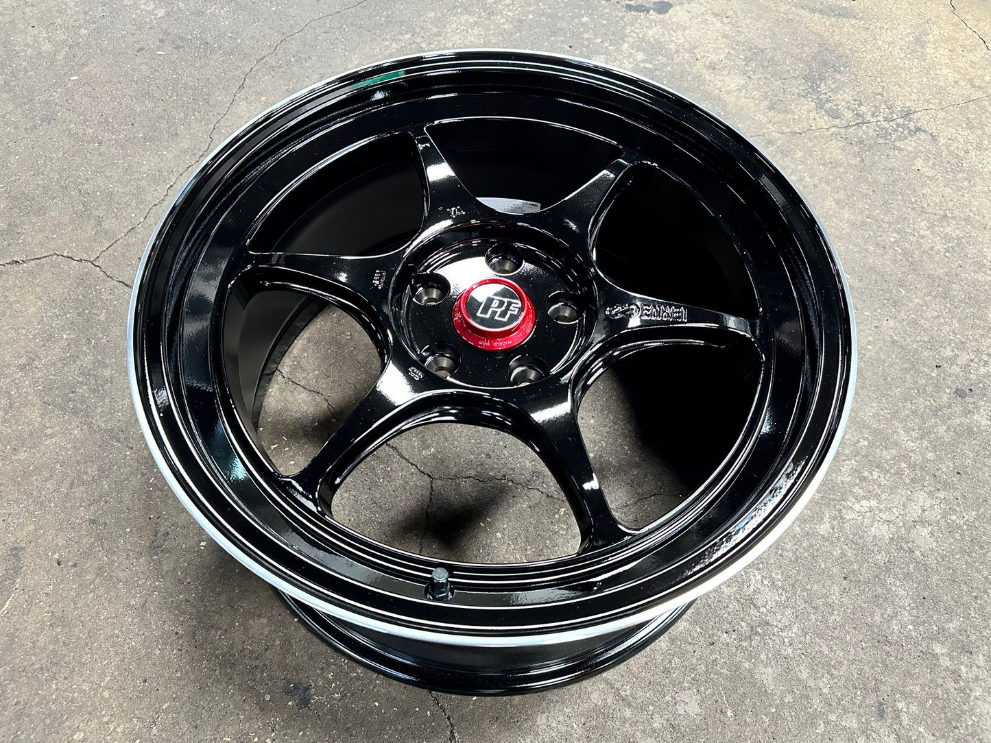 New 18X8.5 ET35 Enkei PF06 Rim (4 wheel) Matt Black 5X114.3
