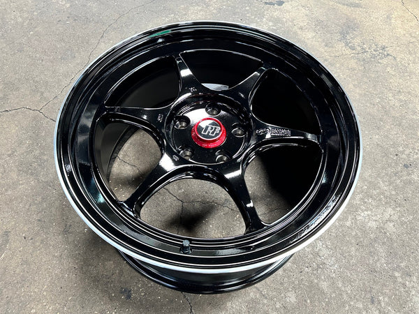 New 18X8.5 ET35 Enkei PF06 Rim (4 wheel) Matt Black 5X114.3