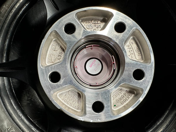 New 18X8.5 ET35 Enkei PF06 Rim (4 wheel) Matt Black 5X114.3