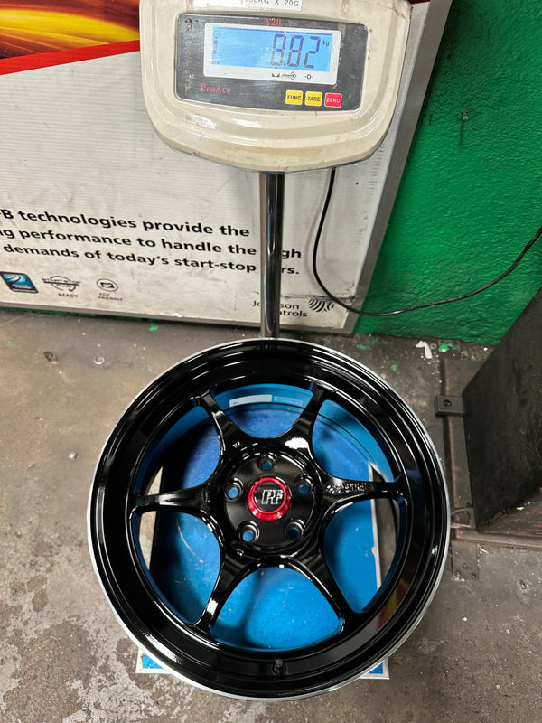 New 18X8.5 ET35 Enkei PF06 Rim (4 wheel) Gloss White 5X114.3