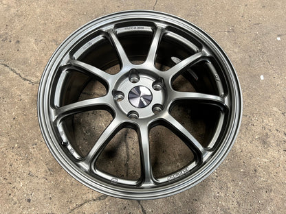 New 18X8.5 ET38 Enkei PF09 Rim (4 wheel) Matt Gunmetal 5X114.3