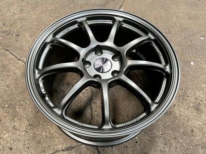 New 18X8.5 ET38 Enkei PF09 Rim (4 wheel) Matt Gunmetal 5X114.3