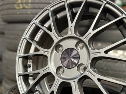 New 15X6 ET45 Enkei PFM1 Rim (4 wheel) Matt Gunmetal 4X100