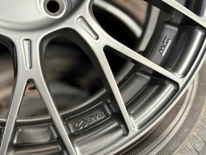 New 15X6 ET45 Enkei PFM1 Rim (4 wheel) Matt Gunmetal 4X100