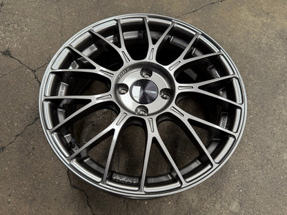 New 16X6.5 ET38 Enkei PFM1 Rim (4 wheel) Gloss Gunmetal 4X100