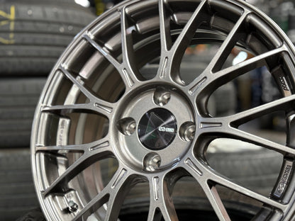 New 16X6.5 ET38 Enkei PFM1 Rim (4 wheel) Gloss Gunmetal 4X100