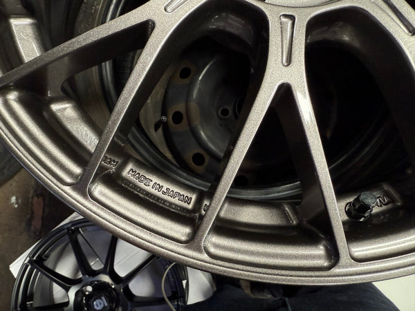 New 16X6.5 ET38 Enkei PFM1 Rim (4 wheel) Gloss Gunmetal 4X100