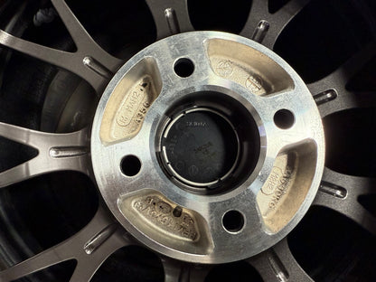 New 16X6.5 ET38 Enkei PFM1 Rim (4 wheel) Gloss Gunmetal 4X100