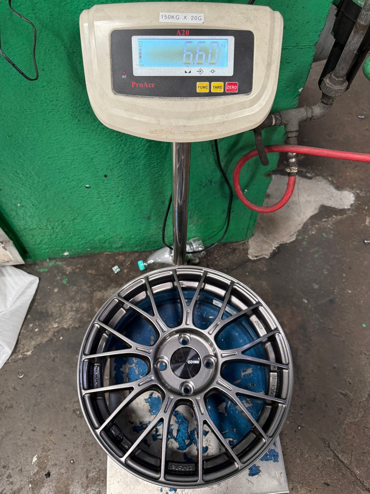 New 16X6.5 ET38 Enkei PFM1 Rim (4 wheel) Gloss Gunmetal 4X100