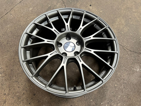 New 18X8.5 ET35 Enkei PFM1 Rim (4 wheel) Matt Gunmetal 5X114.3