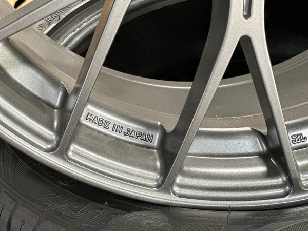 New 18X8.5 ET35 Enkei PFM1 Rim (4 wheel) Matt Gunmetal 5X114.3