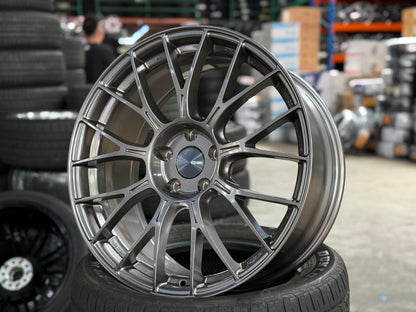 New 19X8.5 ET35 Enkei PFM1 Rim (4 wheel) Gloss Gunmetal 5X114.3