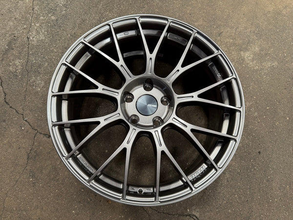 New 19X8.5 ET35 Enkei PFM1 Rim (4 wheel) Gloss Gunmetal 5X114.3