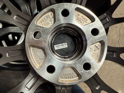 New 19X8.5 ET35 Enkei PFM1 Rim (4 wheel) Gloss Gunmetal 5X114.3