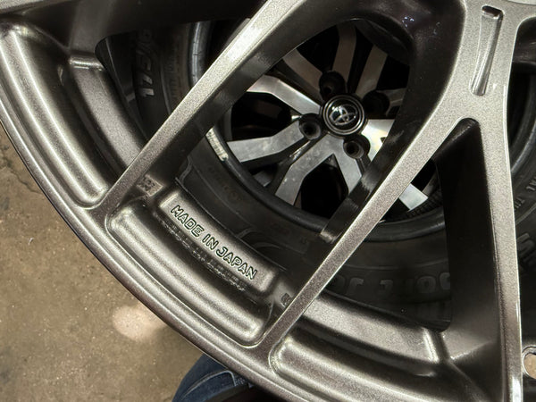 New 19X8.5 ET35 Enkei PFM1 Rim (4 wheel) Gloss Gunmetal 5X114.3