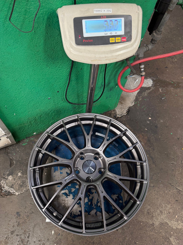 New 19X8.5 ET35 Enkei PFM1 Rim (4 wheel) Gloss Gunmetal 5X114.3