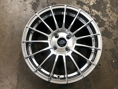 New 16X7 ET40 Lenso Project D Rim (4 wheel) Matt Black 4X100