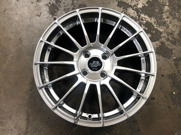 New 16X7 ET40 Lenso Project D Rim (4 wheel) Matt Black 4X100