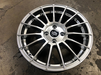 New 16X7 ET40 Lenso Project D Rim (4 wheel) Gloss Silver 4X100