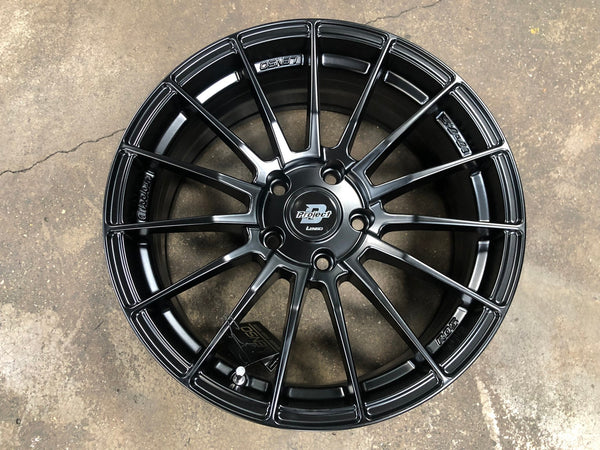 New 17X7.5 ET35 Lenso Project D Rim (4 wheel) Matt Black 5X114.3