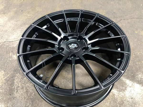 New 17X7.5 ET35 Lenso Project D Rim (4 wheel) Matt Black 5X114.3