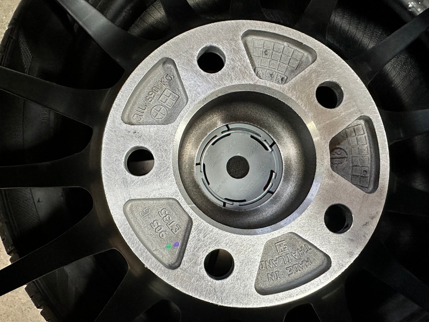 New 18X8.5 ET35 Lenso Project D Rim (4 wheel) Matt Black 5X112