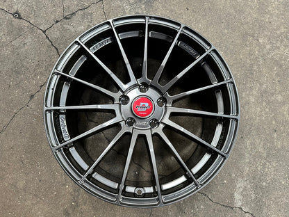 New 18X8.5 ET35 Lenso Project D Rim (4 wheel) Matt Black 5X112