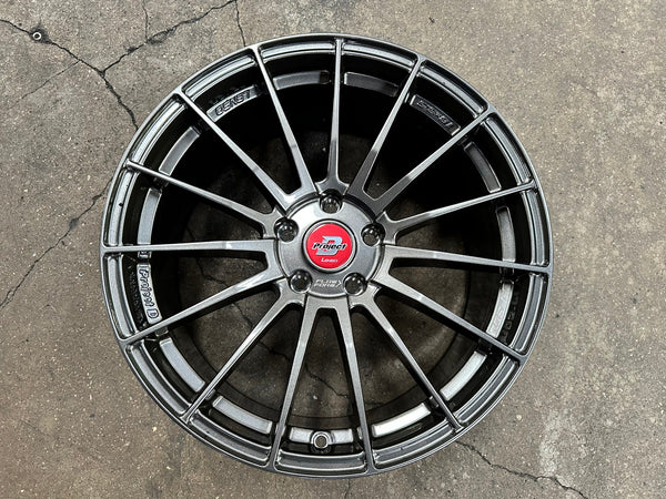 New 18X8.5 ET35 Lenso Project D Rim (4 wheel) Matt Black 5X112