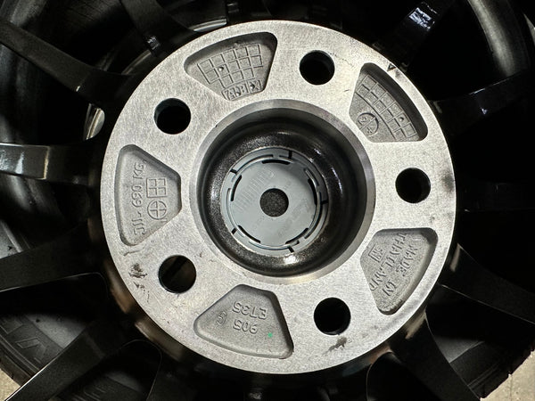 New 18X8.5 ET35 Lenso Project D Rim (4 wheel) Hyper Black 5X112