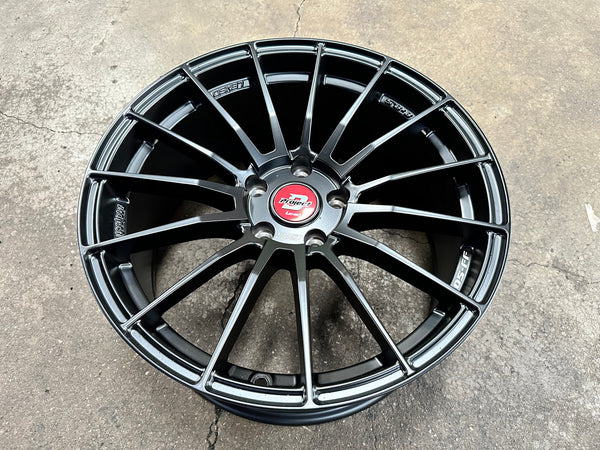 New 18X8.5 ET35 Lenso Project D Rim (4 wheel) Matt Black 5X114.3