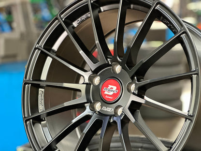 New 18X8.5 ET35 Lenso Project D Rim (4 wheel) Matt Black 5X114.3
