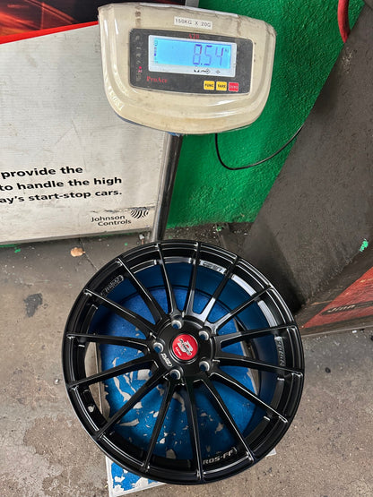 New 18X8.5 ET35 Lenso Project D Rim (4 wheel) Matt Black 5X114.3