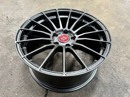 New 18X8.5 ET35 Lenso Project D Rim (4 wheel) Matt Black 5X114.3