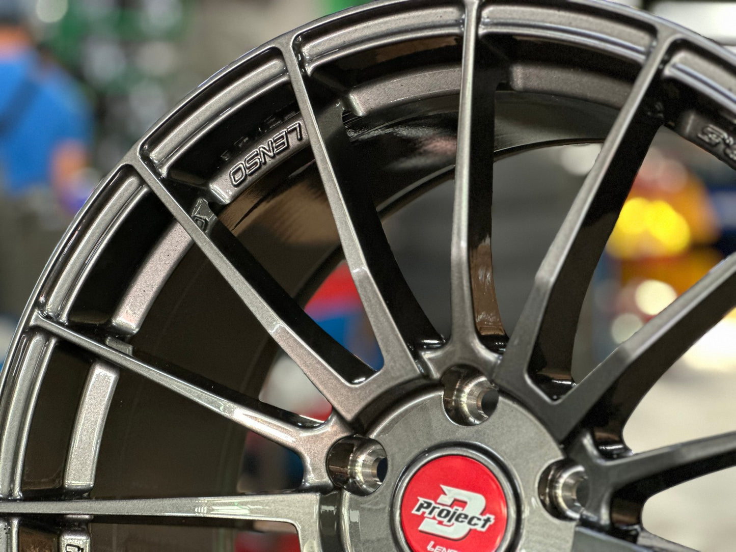 New 18X8.5 ET35 Lenso Project D Rim (4 wheel) Matt Black 5X114.3