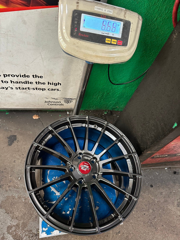 New 18X8.5 ET35 Lenso Project D Rim (4 wheel) Matt Black 5X114.3