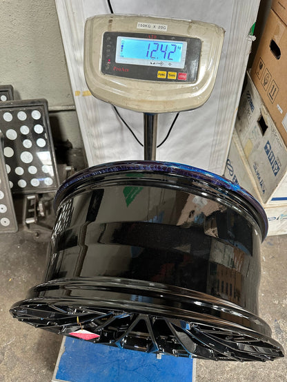 New 20X9.5 ET15 Race Forged RX02 Rim (4 wheel) Gloss Black 6X139.7