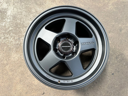 New 18X9 ET0 Raguna ZZYZX OX Japan Rim (4 wheel) Matt Black 6X139.7