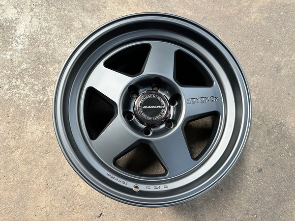 New 18X9 ET0 Raguna ZZYZX OX Japan Rim (4 wheel) Matt Black 6X139.7