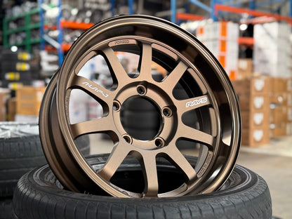 New 16X5.5 ET-20 RAYS A Lap J Japan Rim (4 wheel) Matt Bronze 5X139.7