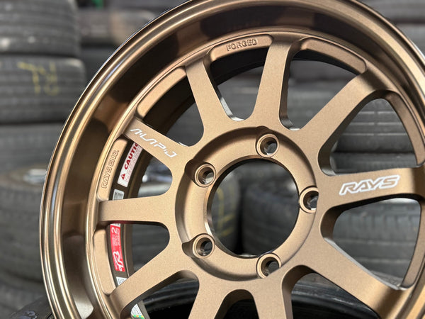 New 16X5.5 ET-20 RAYS A Lap J Japan Rim (4 wheel) Matt Bronze 5X139.7